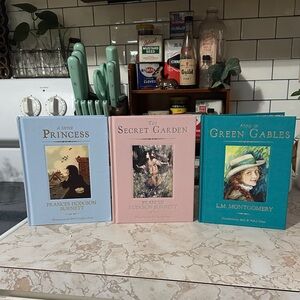 Classic Children's Book Set - Blue, Pink, Green